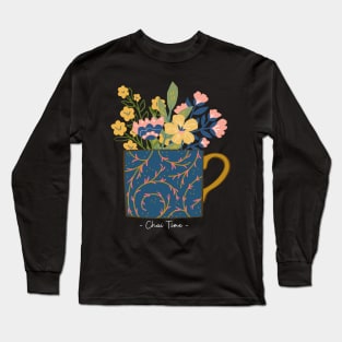 Chai Time - Tea Time Long Sleeve T-Shirt